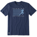 Men's Running on Coffee Short Sleeve Crusher Tee product image 1