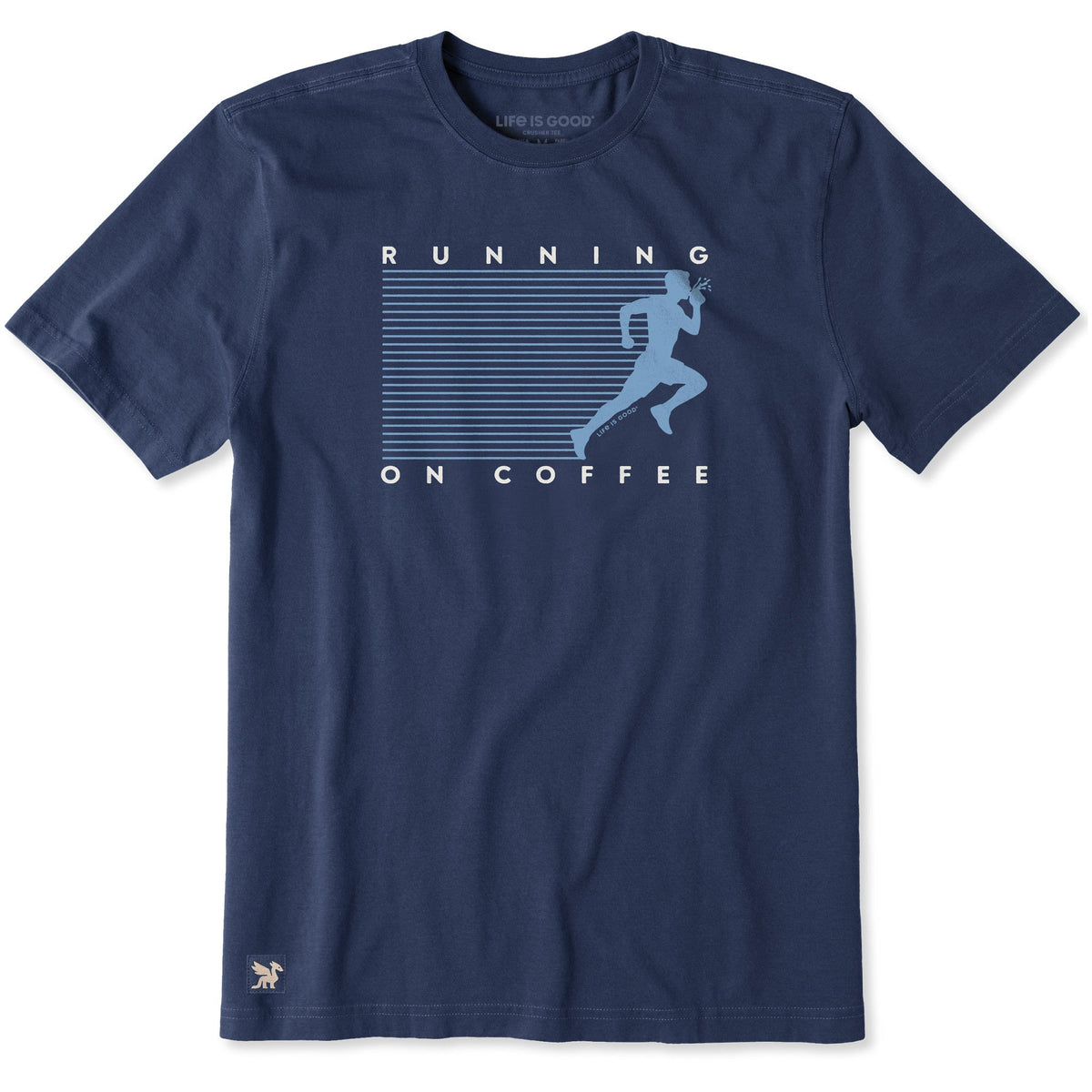 Men's Running on Coffee Short Sleeve Crusher Tee product image 1