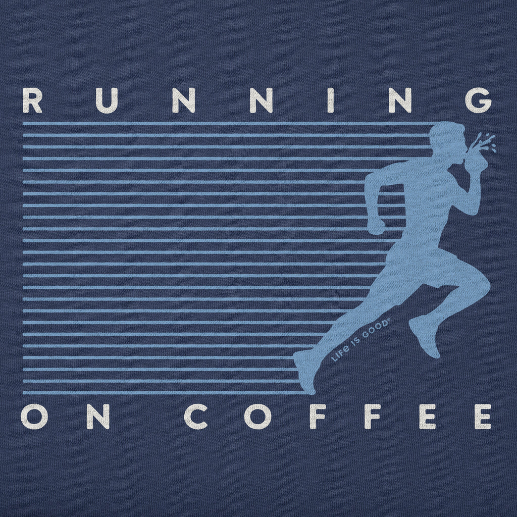 Men's Running on Coffee Short Sleeve Crusher Tee product image 2