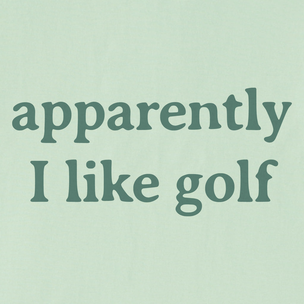 Women's Apparently I Like Golf Short Sleeve Crusher Boxy Tee product image 2
