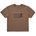 Women's Running on Coffee Short Sleeve Crusher Boxy Tee product image 1
