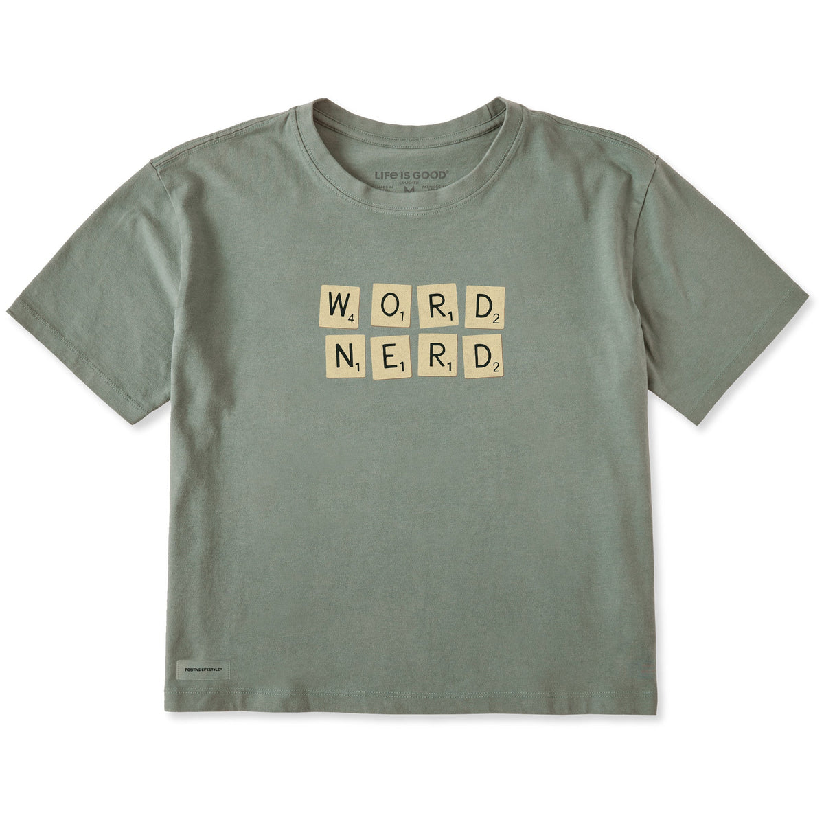 Women's Word Nerd Short Sleeve Crusher Boxy Tee product image 1