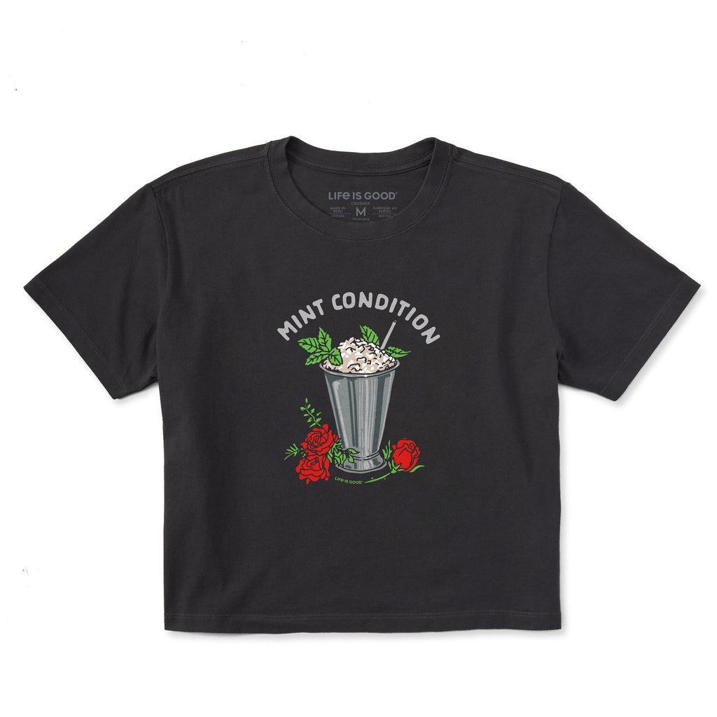 Women's Mint Julep Condition Short Sleeve Crusher Boxy Tee product image 1