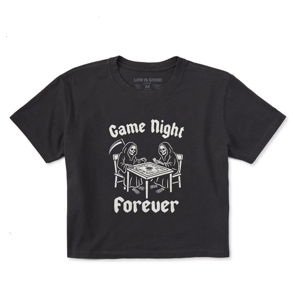 Women's Game Night Forever Short Sleeve Crusher Boxy Tee product image 1