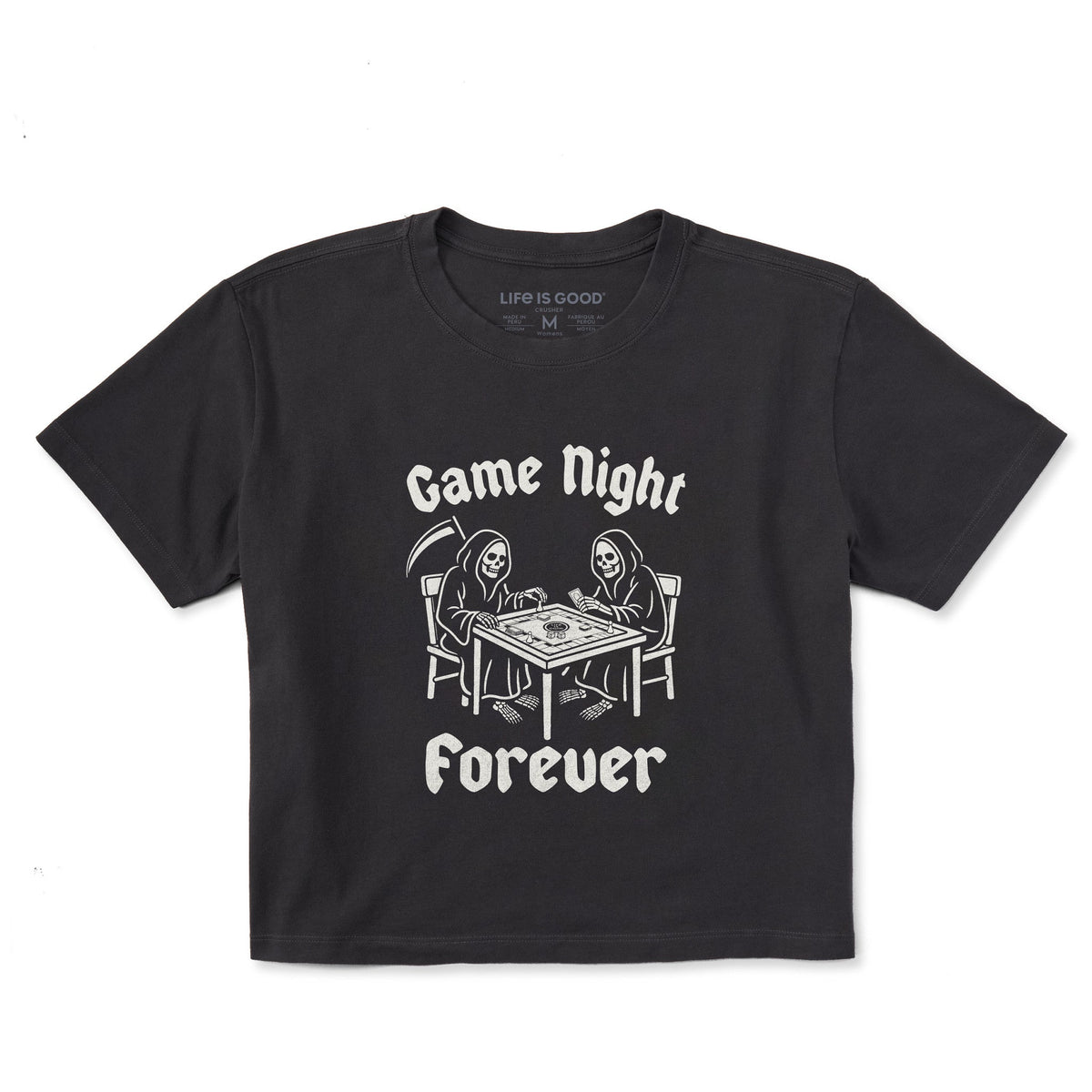 Women's Game Night Forever Short Sleeve Crusher Boxy Tee product image 1