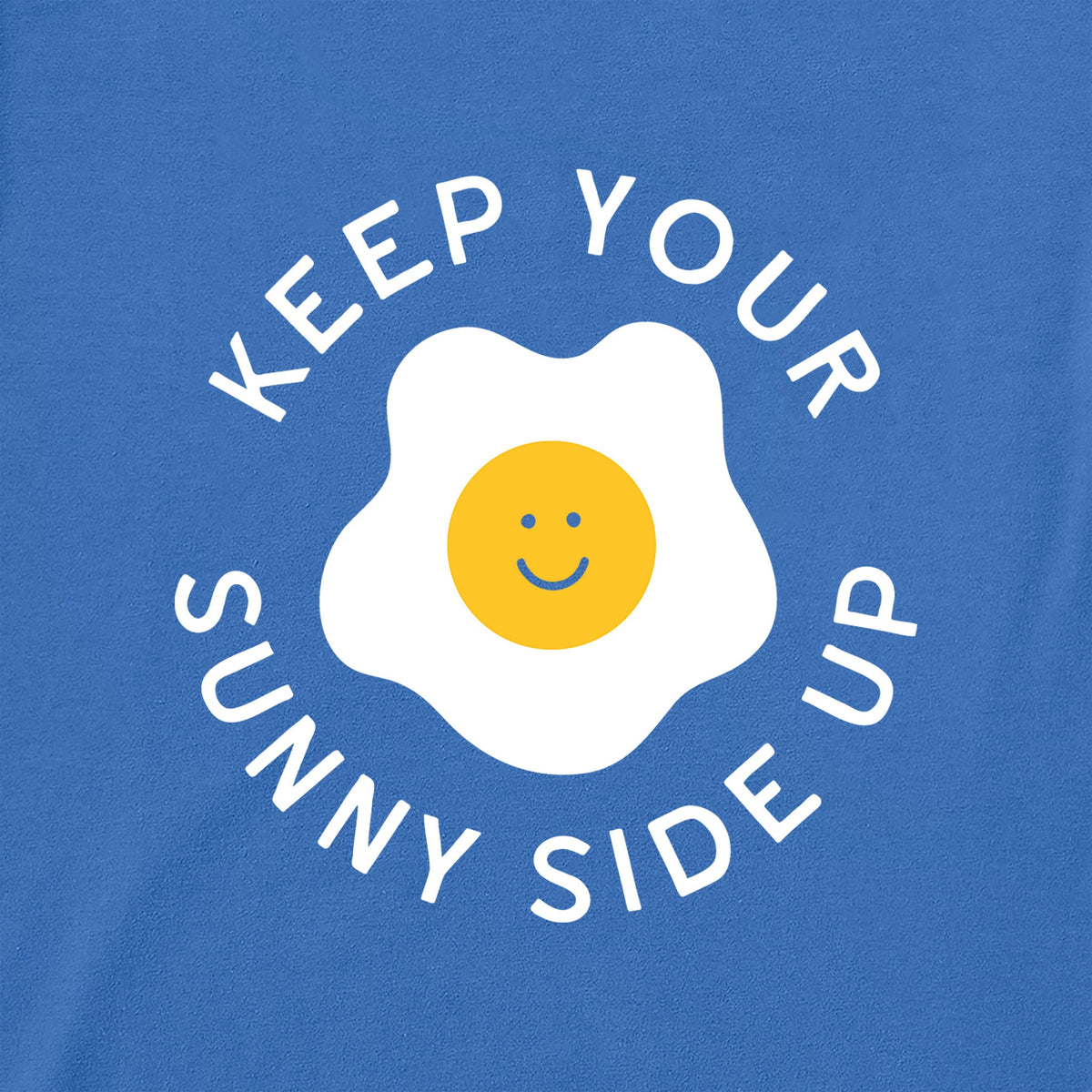 Women's Keep Your Sunny Side Egg Up Short Sleeve Crusher product image 2
