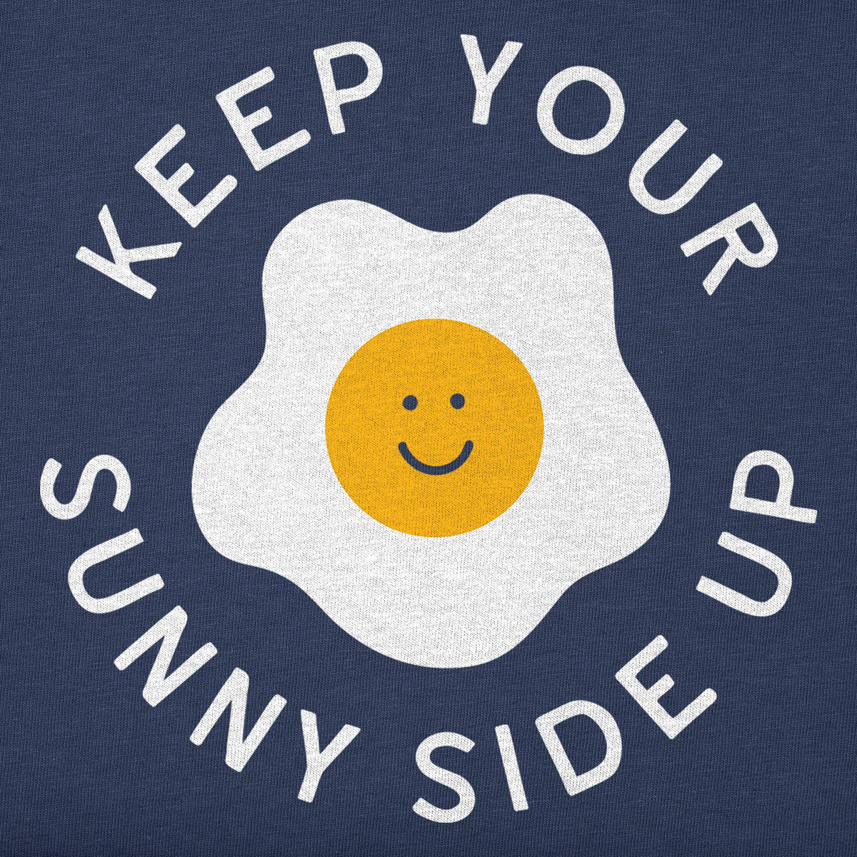 Women's Keep Your Sunny Side Egg Up Short Sleeve Crusher Vee product image 2