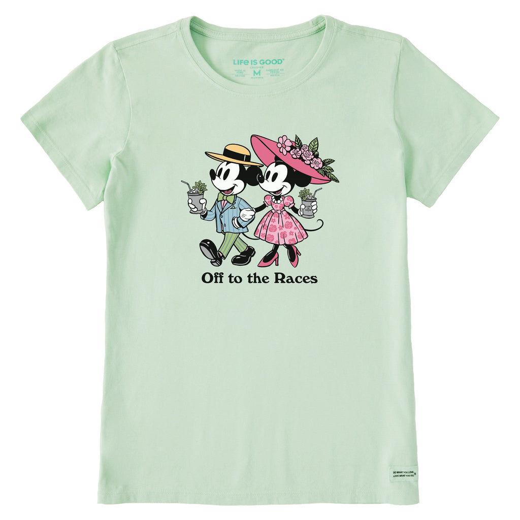 Women's Off to the Races Short Sleeve Crusher Tee