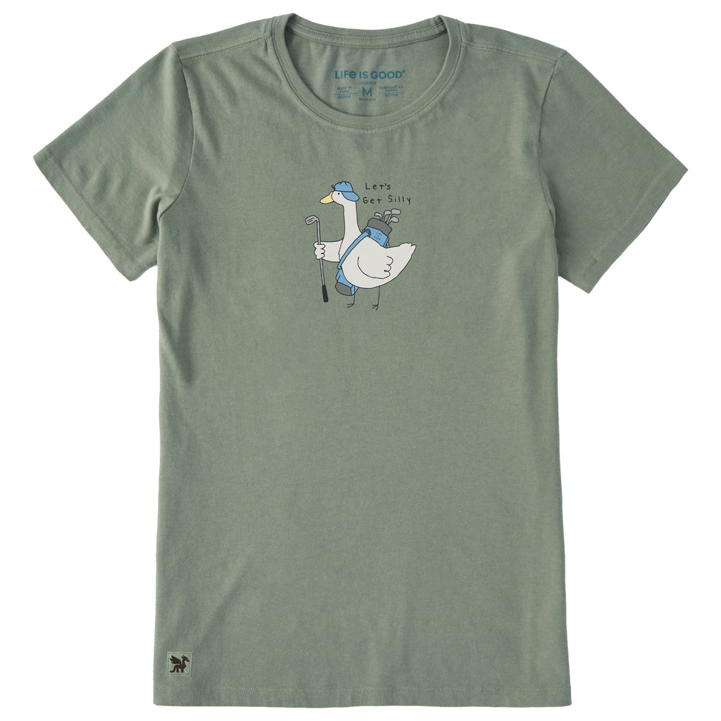 Women's Let's Get Silly Golf Short Sleeve Crusher Tee