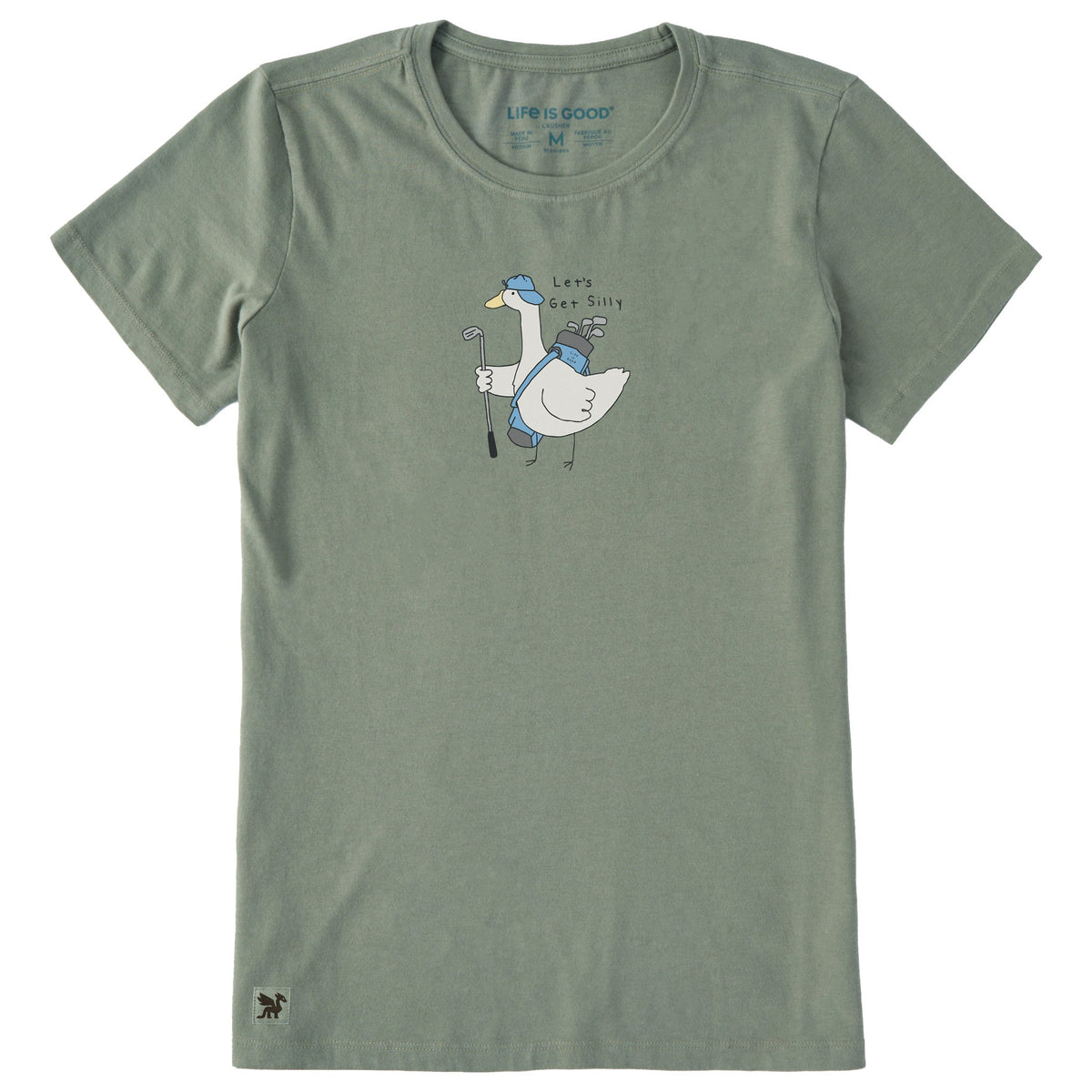 Women's Let's Get Silly Golf Short Sleeve Crusher Tee