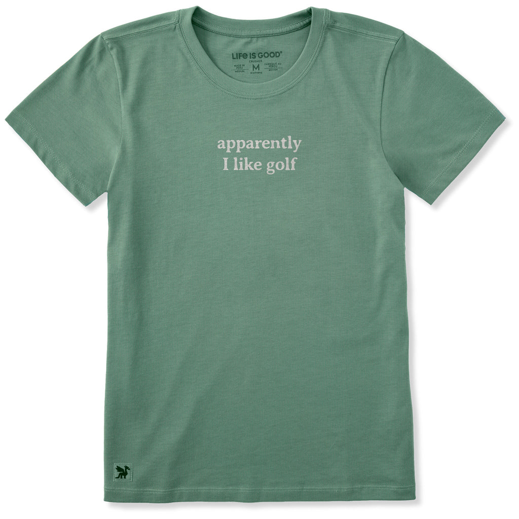 Women's Apparently I Like Golf Short Sleeve Crusher Tee product image 1