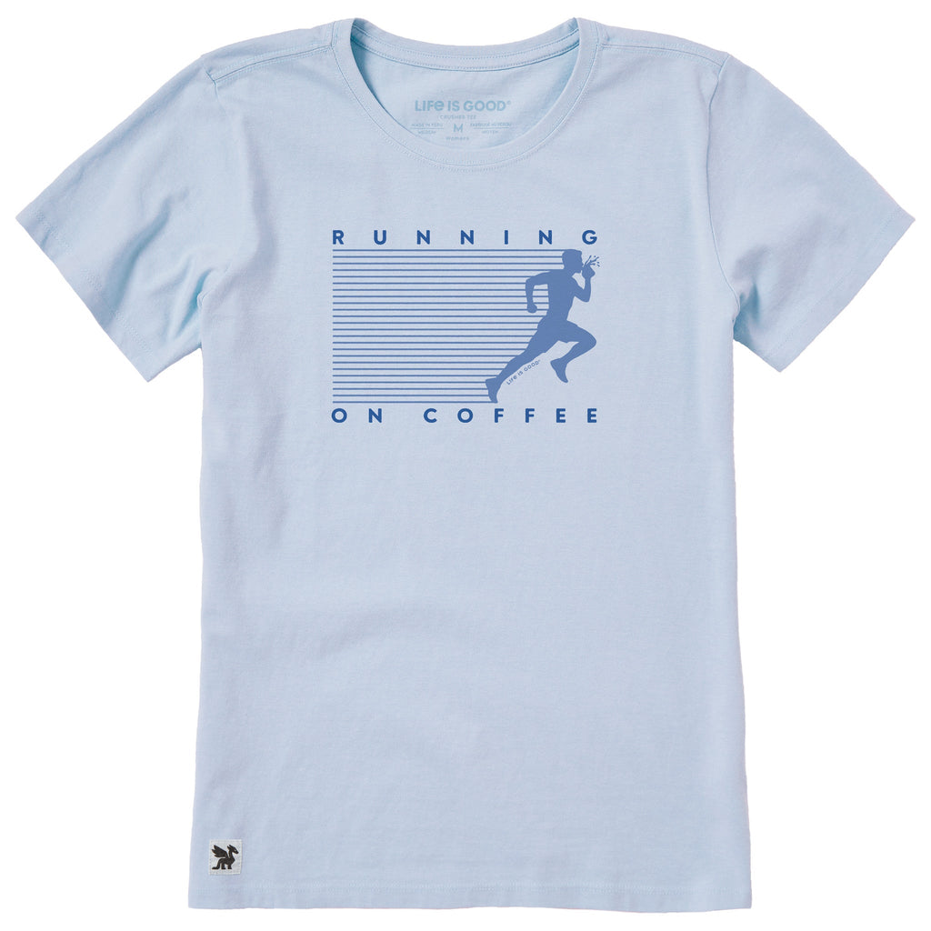 Women's Running on Coffee Short Sleeve Crusher Tee product image 1