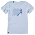 Women's Running on Coffee Short Sleeve Crusher Tee product image 1