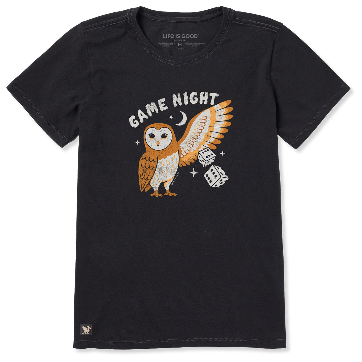 Women's Game Night Owl Short Sleeve Crusher Tee product image 1
