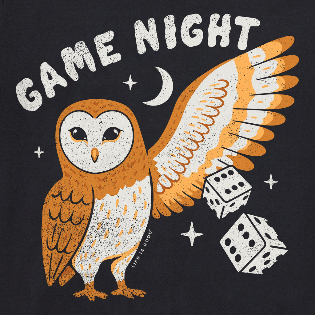 Women's Game Night Owl Short Sleeve Crusher Tee product image 2