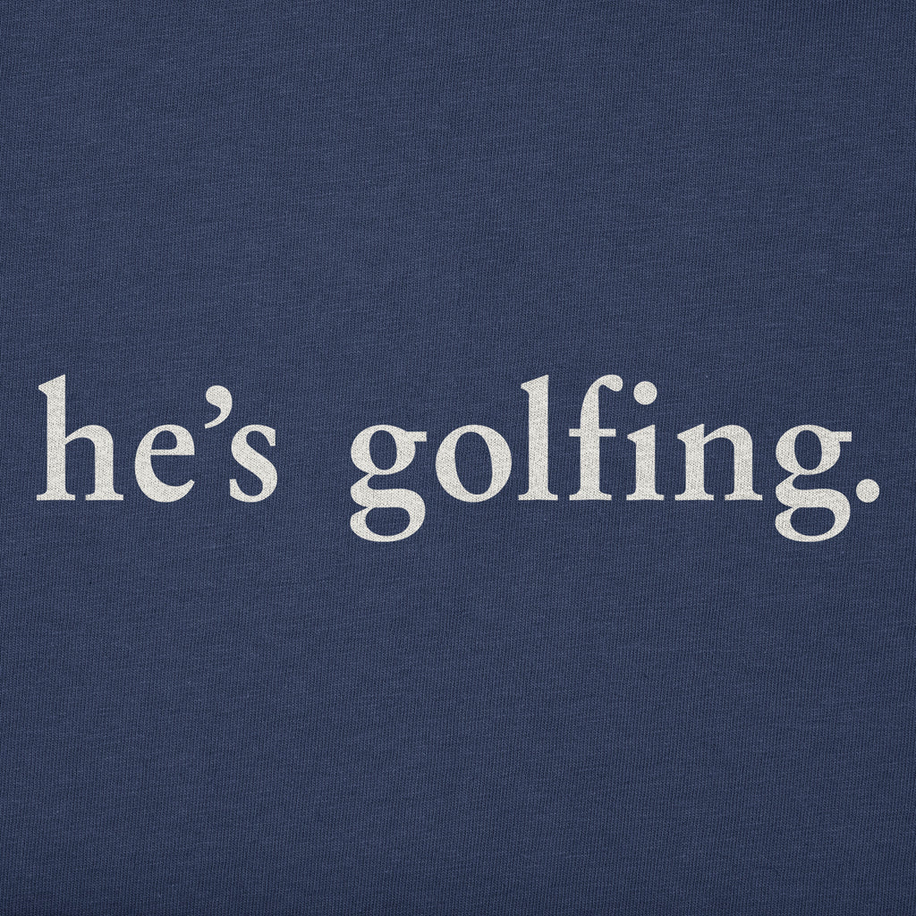 Women's He's Golfing. Short Sleeve Crusher Tee product image 2