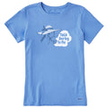 Women's Talk Derby to Me Horse Short Sleeve Crusher Tee