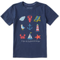 Kids A Few of my Favorite Coastal Things Short Sleeve product image 1