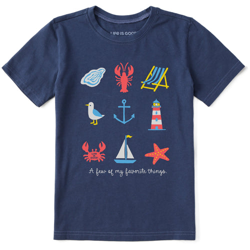 Kids A Few of my Favorite Coastal Things Short Sleeve product image 1