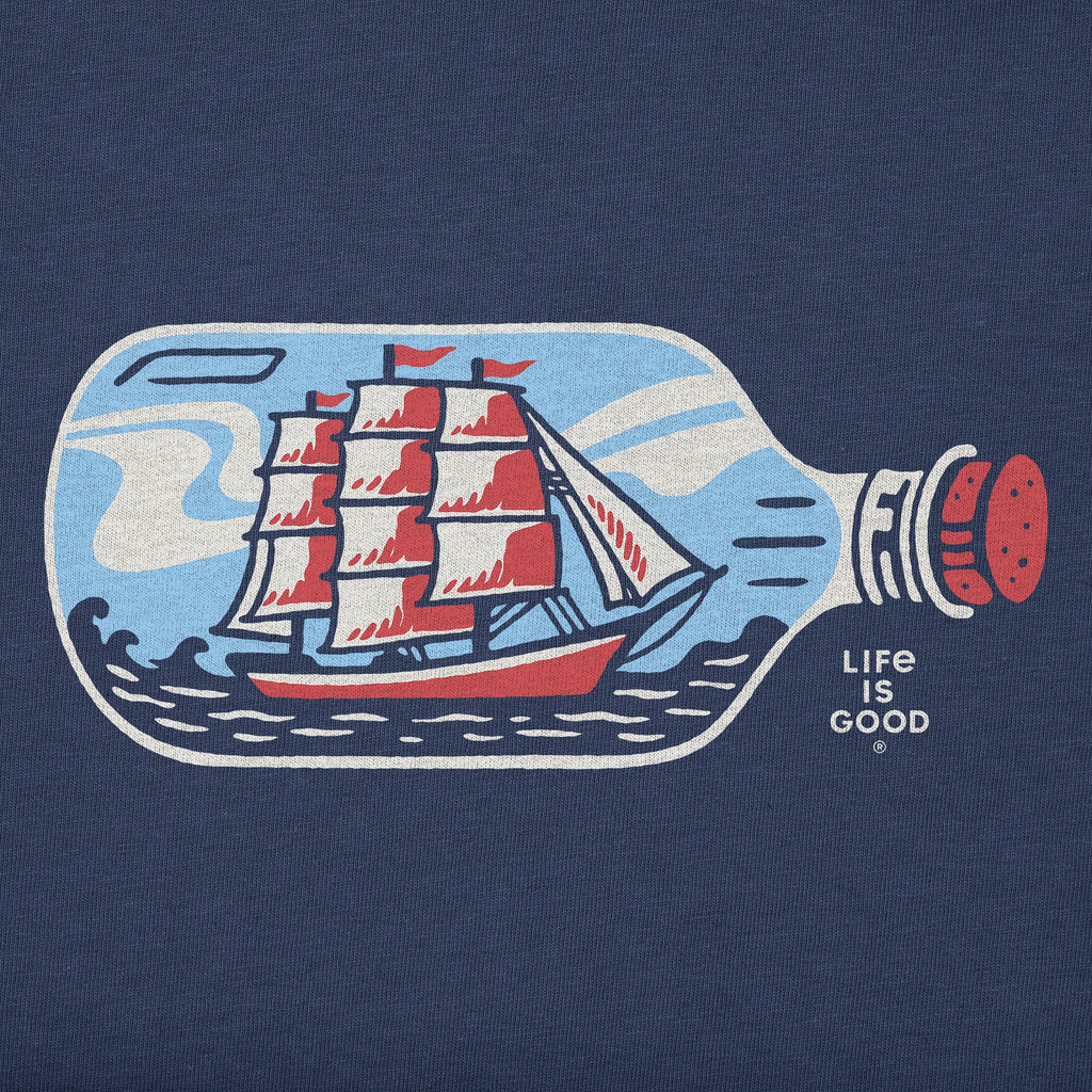 Men's Lil' Ship in a Bottle Short Sleeve Tee product image 2