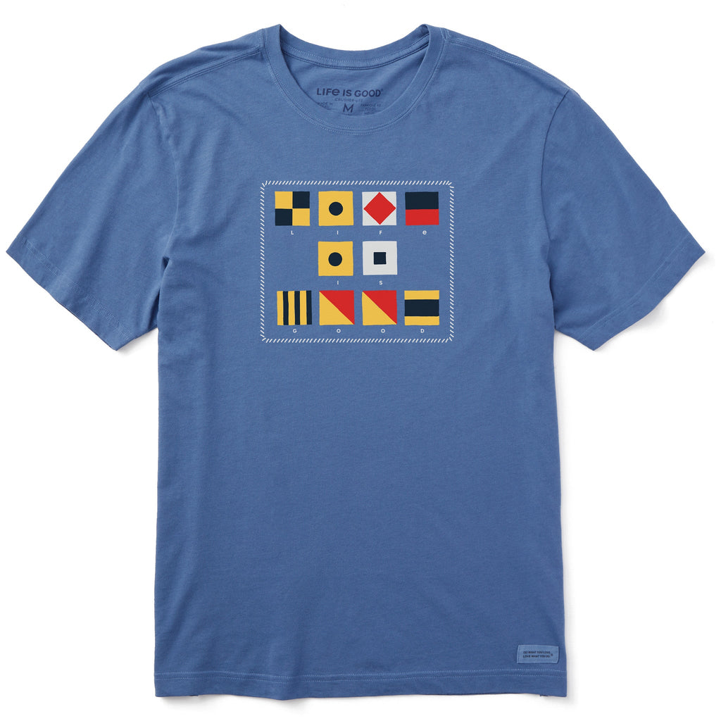 Men's Nautical Flags Short Sleeve Crusher Tee product image 1
