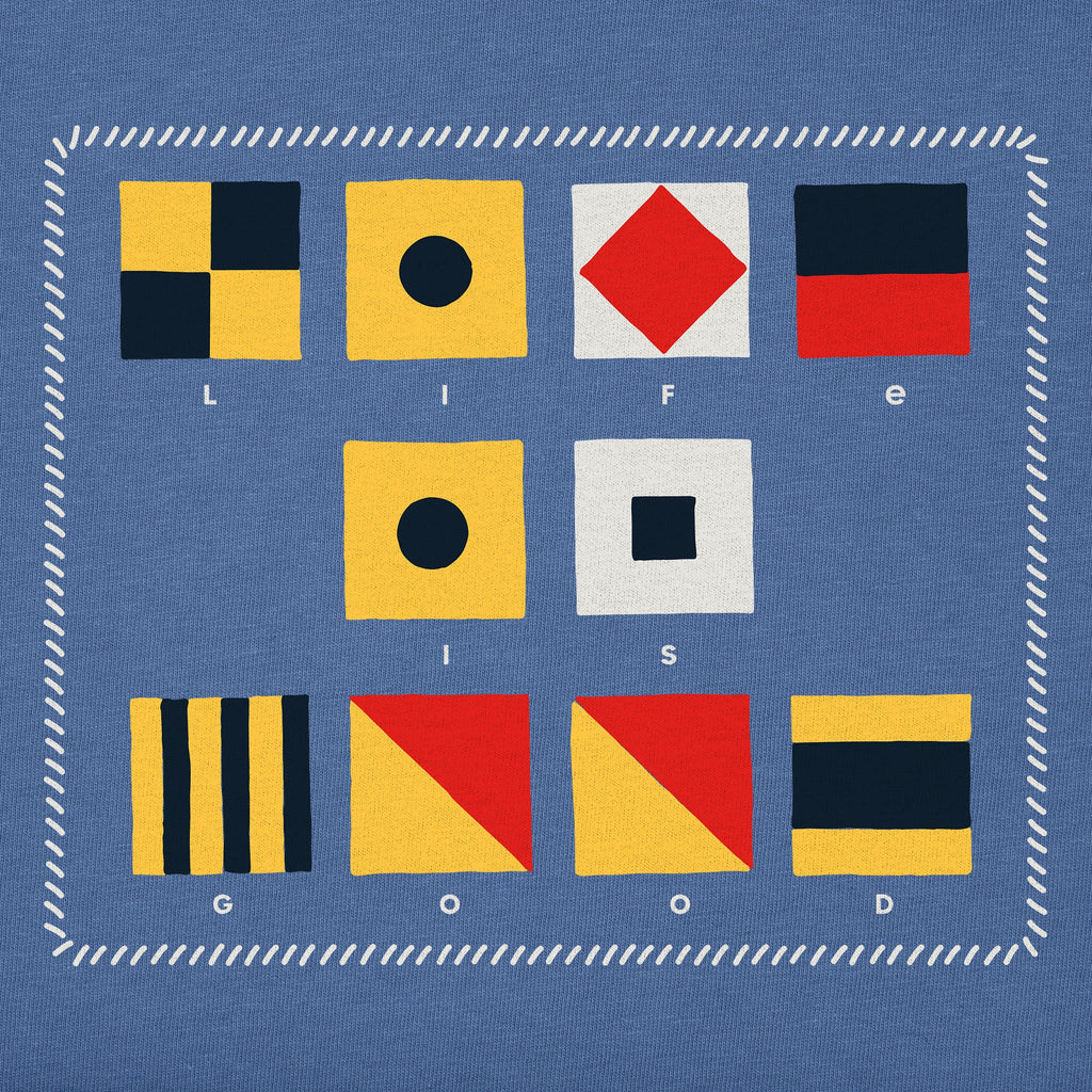 Men's Nautical Flags Short Sleeve Crusher Tee product image 2