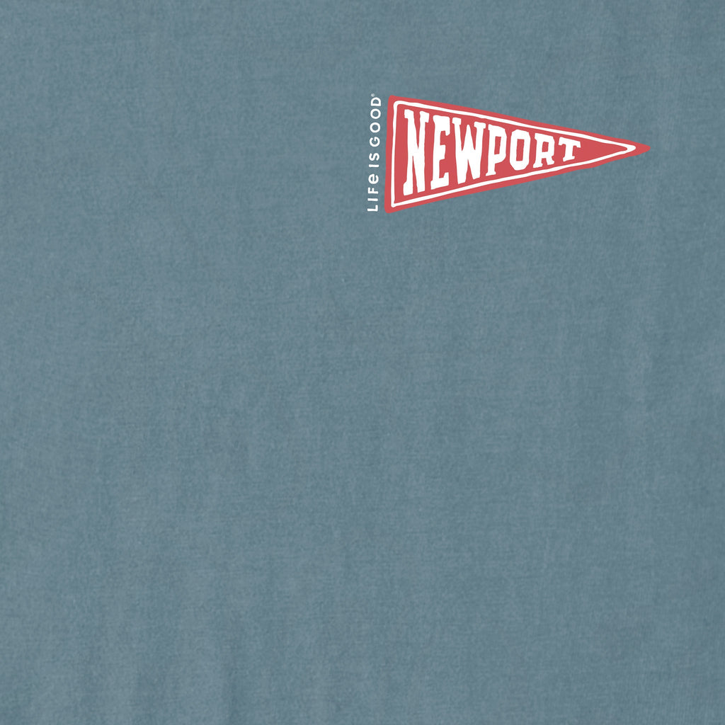Men's Newport Pennant Short Sleeve Crusher Tee product image 2