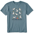 Men's Gulls Will Be Short Sleeve Crusher Tee product image 1