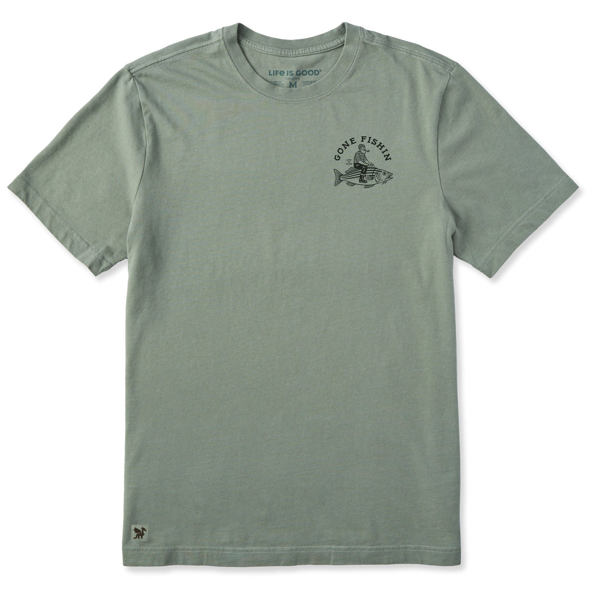 Men's Gone Fishin Sailor Short Sleeve Crusher Tee product image 1