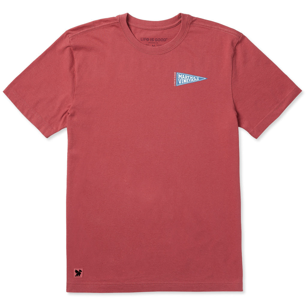 Men's Martha's Vineyard Pennant Short Sleeve Crusher Tee product image 1