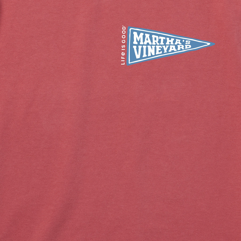 Men's Martha's Vineyard Pennant Short Sleeve Crusher Tee product image 2