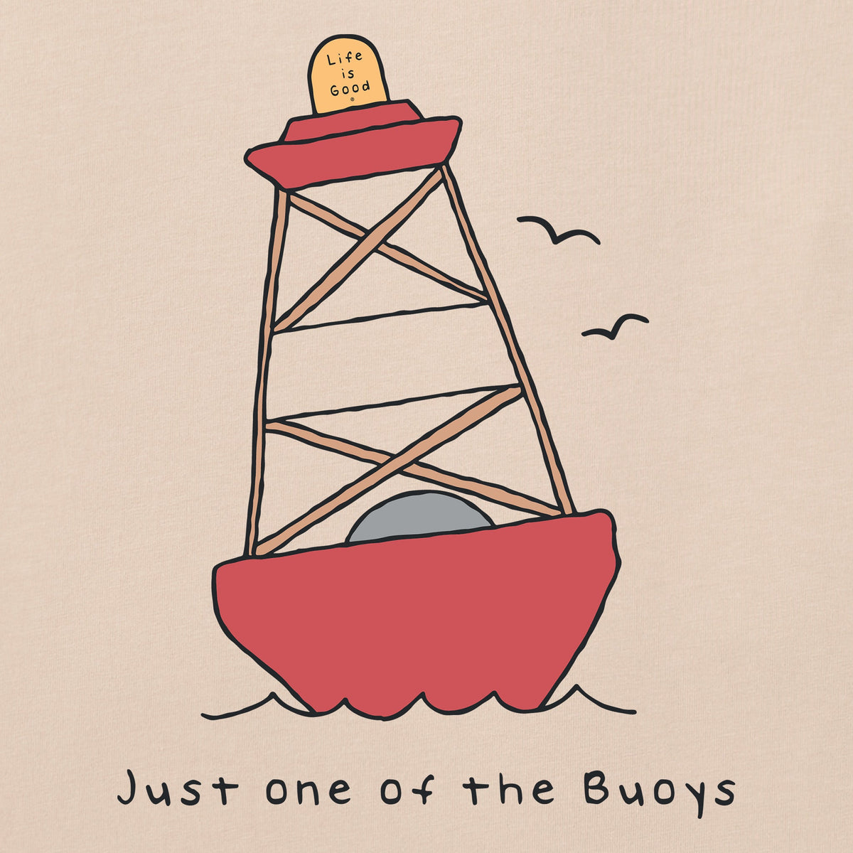 Men's Just One of the Buoys Short Sleeve Crusher Tee product image 2