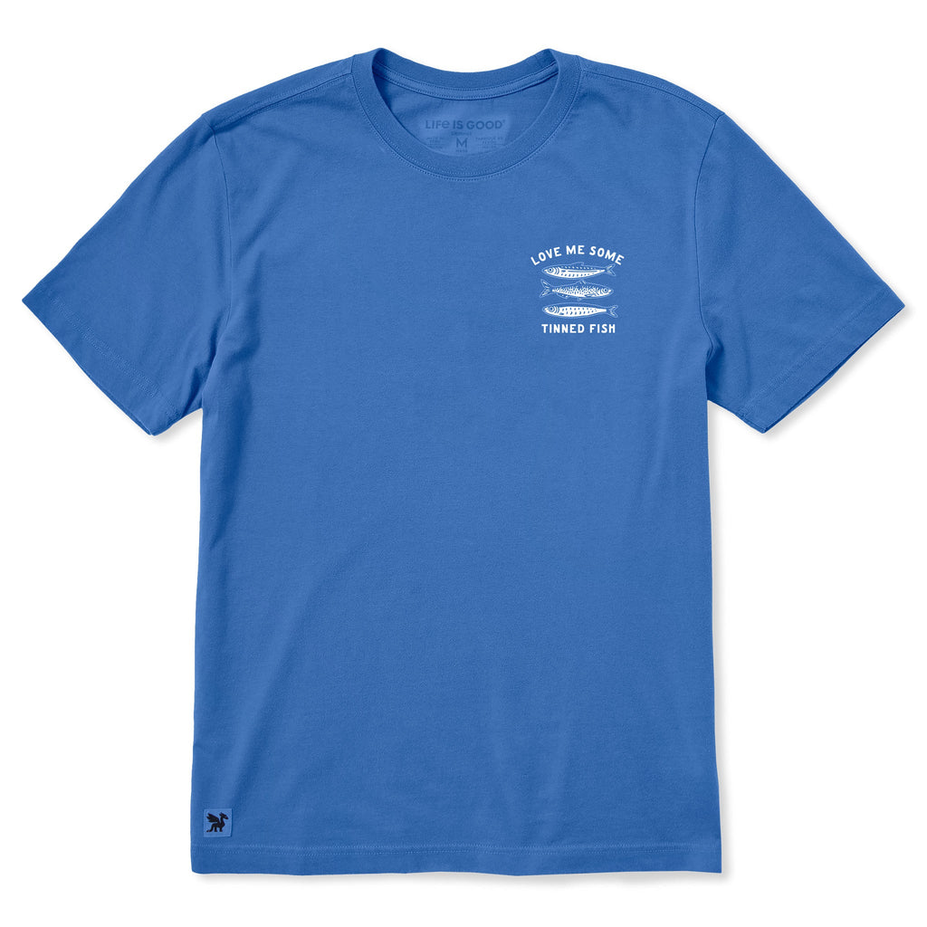 Men's Love Me Some Tinned Fish Short Sleeve Crusher Tee product image 1