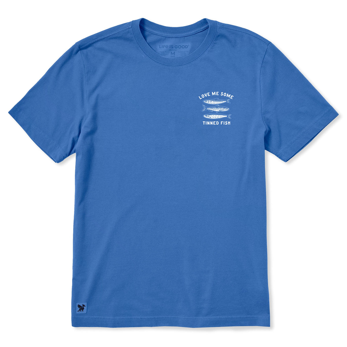 Men's Love Me Some Tinned Fish Short Sleeve Crusher Tee product image 1