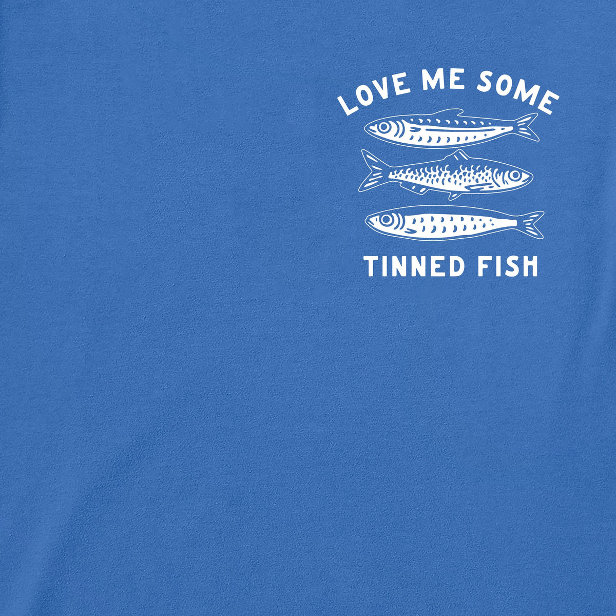 Men's Love Me Some Tinned Fish Short Sleeve Crusher Tee product image 2