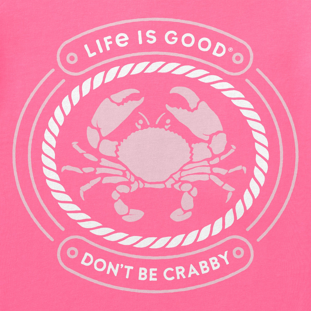 Toddler Don't Be Crabby Crab Short Sleeve Crusher Tee product image 4