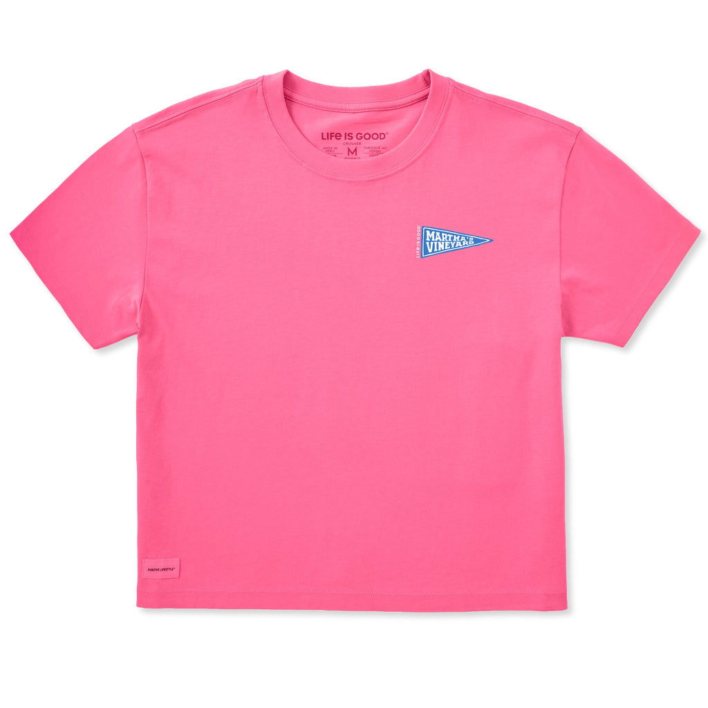 Women's Martha's Vineyard Pennant Short Sleeve Crusher Boxy product image 1