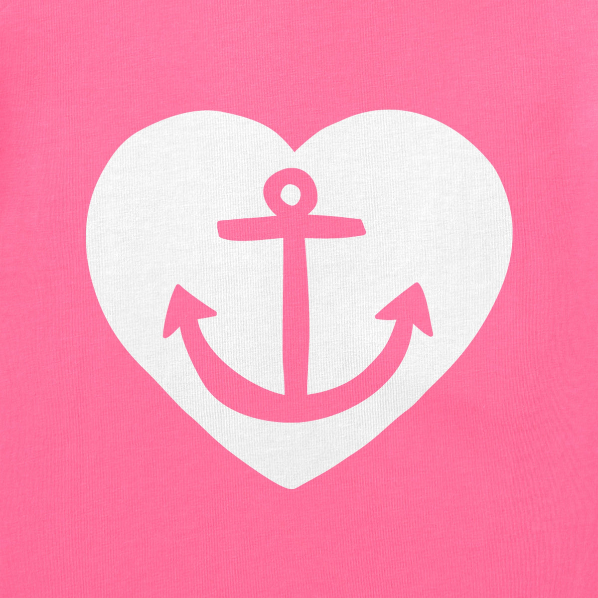 Women's Anchor Heart Short Sleeve Crusher Boxy Tee product image 2