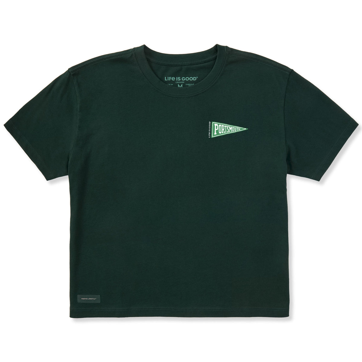 Women's Portsmouth Pennant Short Sleeve Crusher Boxy Tee product image 1