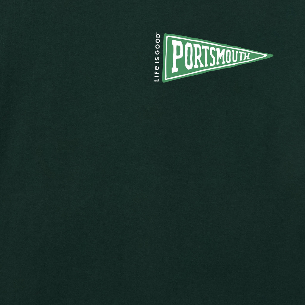 Women's Portsmouth Pennant Short Sleeve Crusher Boxy Tee product image 2