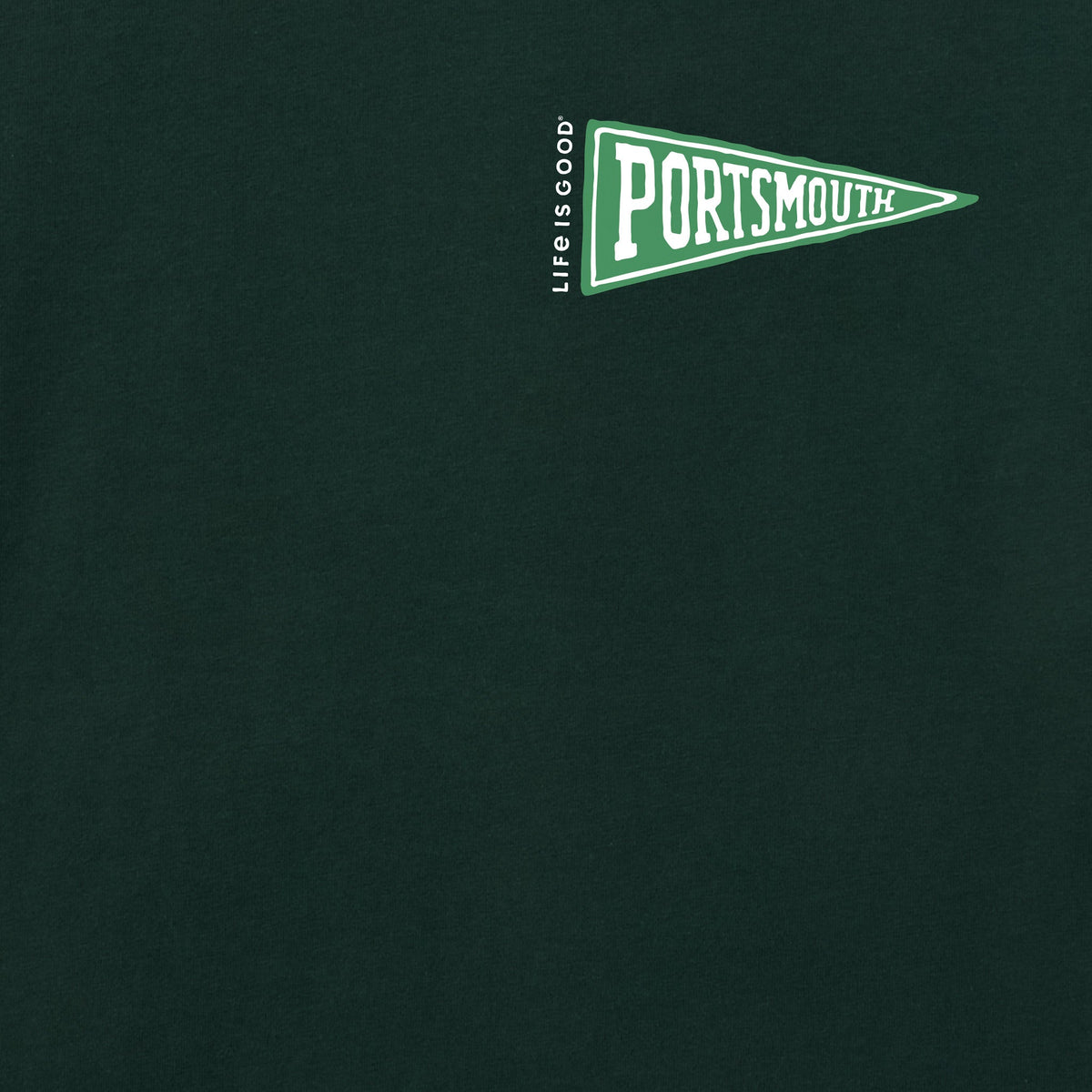Women's Portsmouth Pennant Short Sleeve Crusher Boxy Tee product image 2