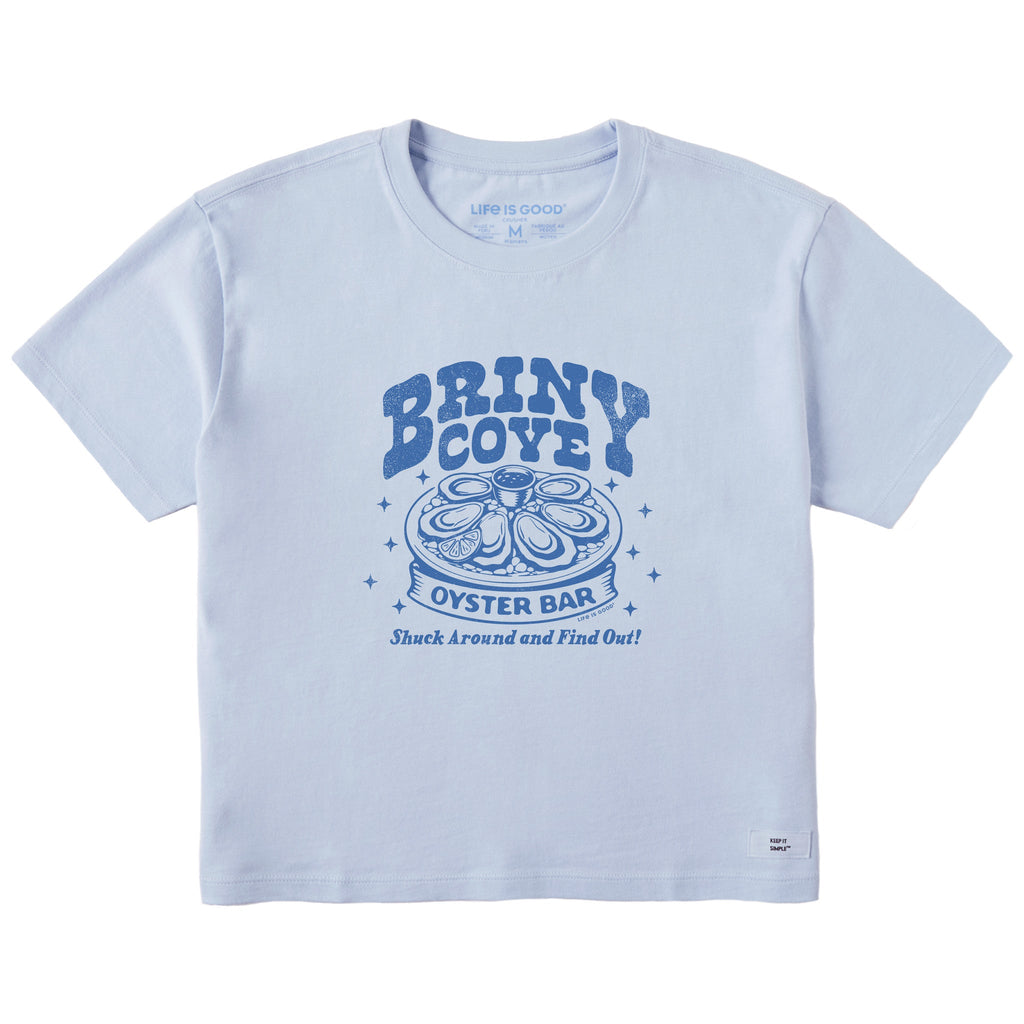 Women's Briny Cove Oyster Bar Short Sleeve Crusher Boxy Tee product image 1