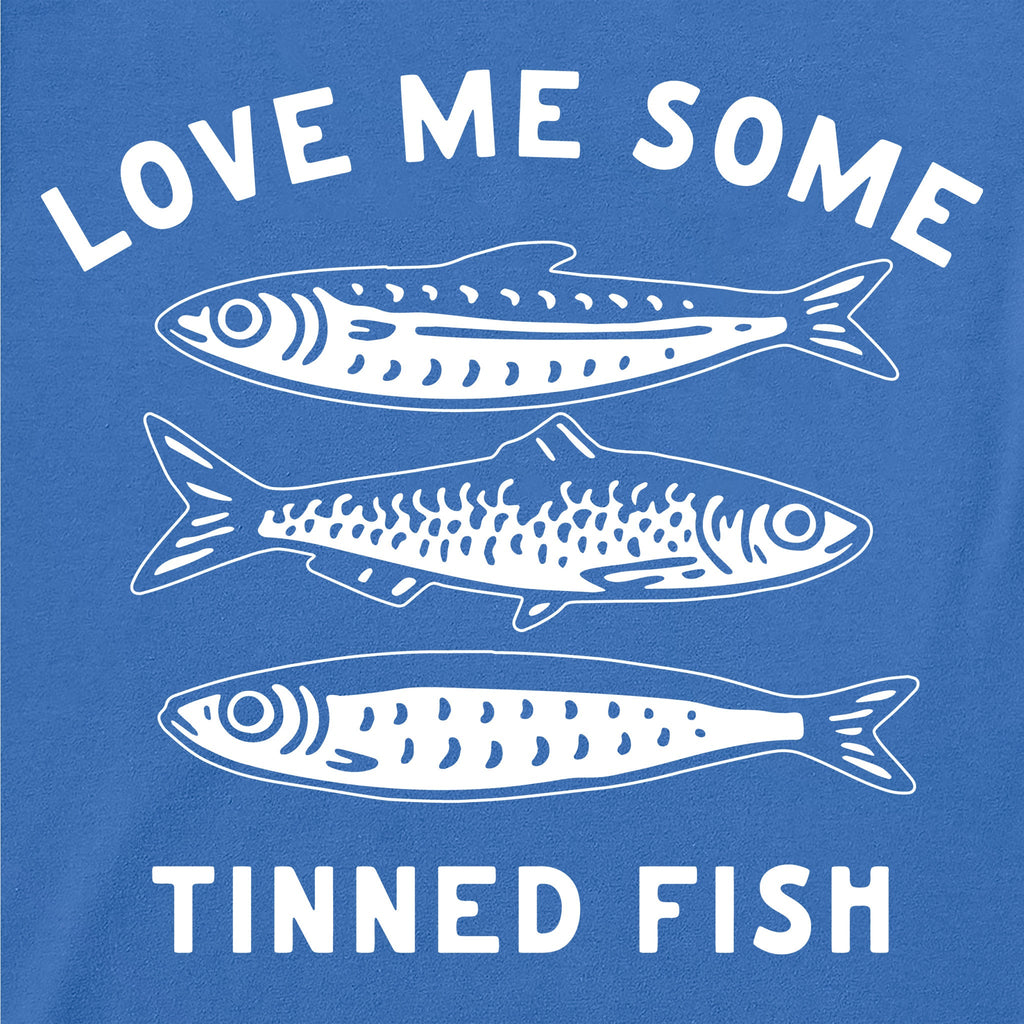 Women's Love Me Some Tinned Fish Short Sleeve Crusher Boxy product image 2