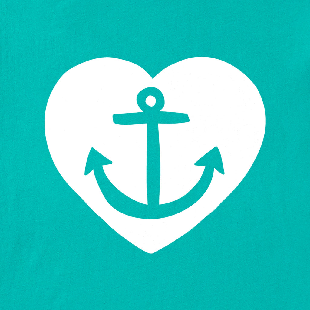 Women's Anchor Heart Short Sleeve Crusher Tee product image 2