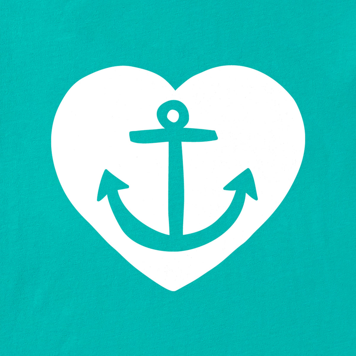Women's Anchor Heart Short Sleeve Crusher Tee product image 2
