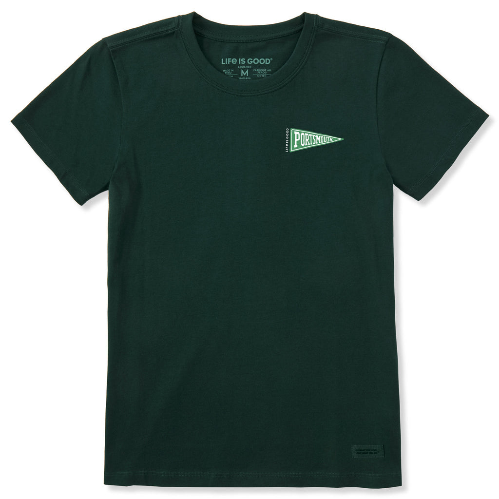 Women's Portsmouth Pennant Short Sleeve Crusher Tee product image 1