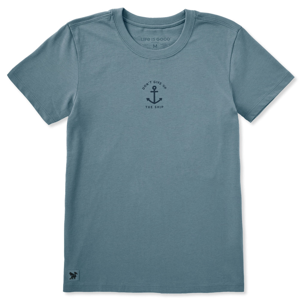 Women's Don't Give Up the Ship Anchor Short Sleeve Crusher product image 1
