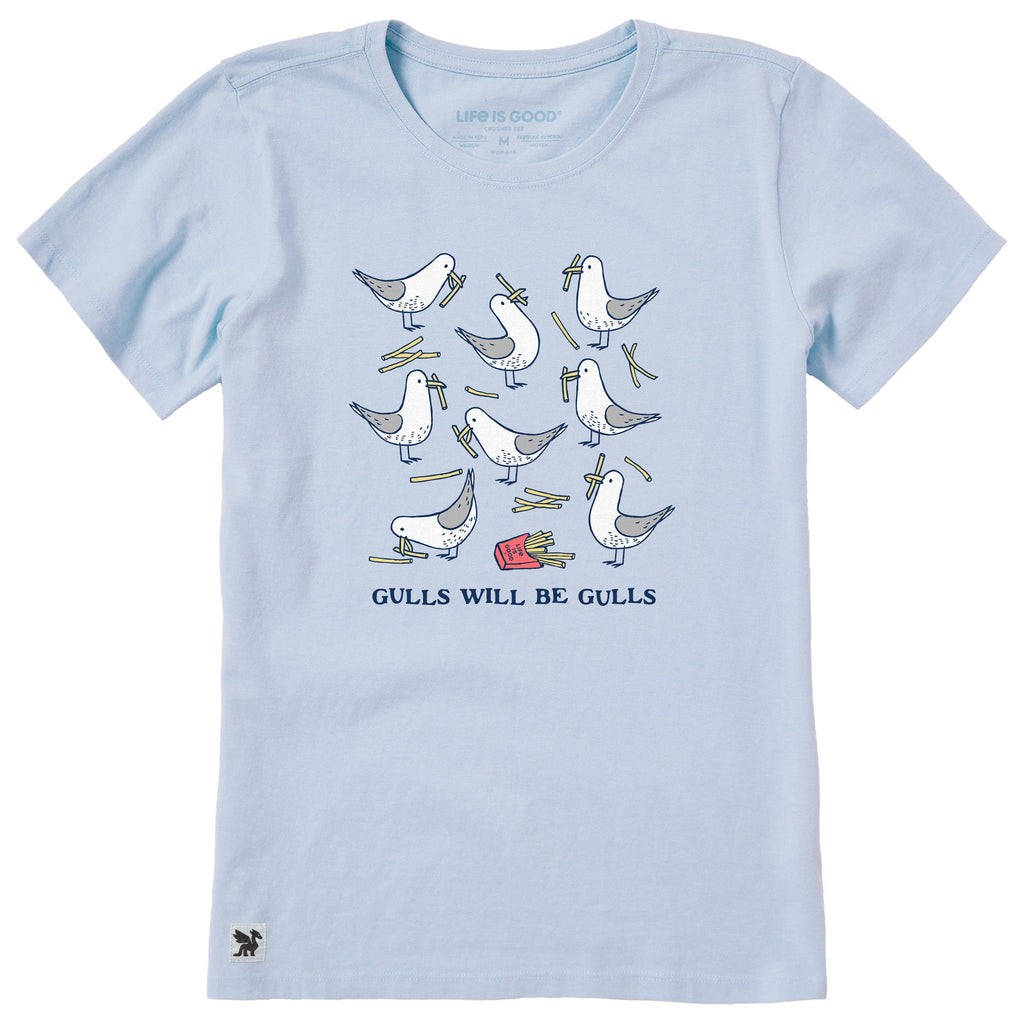 Women's Gulls Will Be Short Sleeve Crusher Tee product image 1