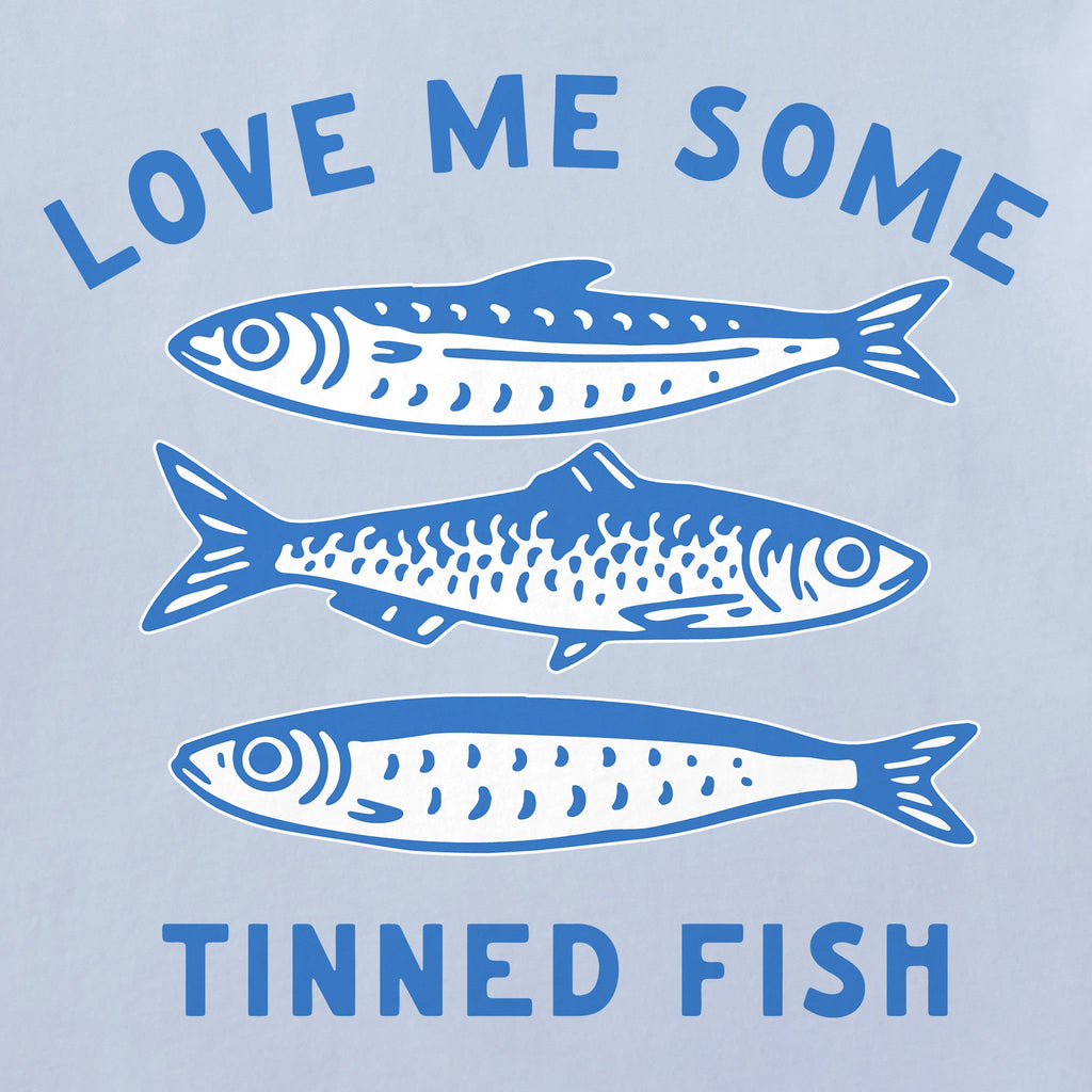 Women's Love Me Some Tinned Fish Short Sleeve Crusher Tee product image 2