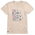 Women's Cape Cod Map Short Sleeve Crusher Tee product image 1